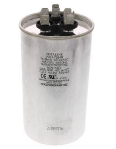 Picture of DUAL CAPACITOR 75/5MFD 440V